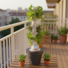 TORRE IDROPONICA COLTIVAZIONE A 360° CON SISTEMA AUTOMATICO E SENSORI INTEGRATI INDOOR E OUTDOOR - VEGG TOWER